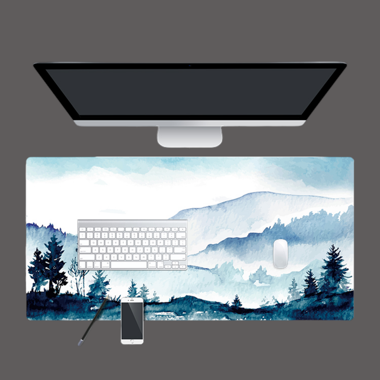 Desk Pad - Majestic Mountains