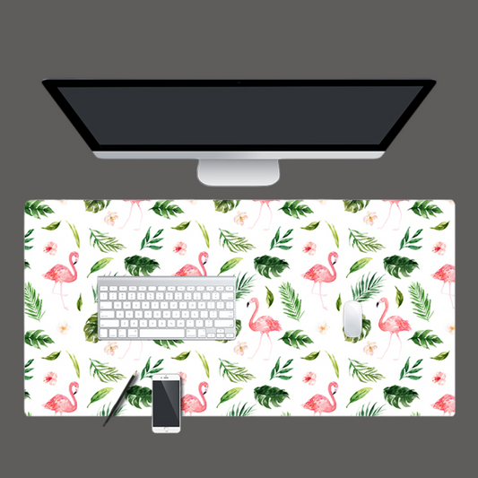 Desk Pad - Flamingo Frenzy